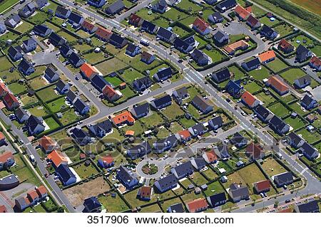 France, Northern France, Pas de Calais. Housing estate. View Large Photo Image Stock Photograph - France, Northern France, Pas de Calais. Housing estate.. Fotosearch