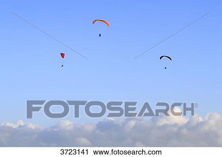France, paragliding View Large Photo Image Stock Image - France, paragliding. Fotosearch