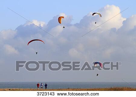 France, paragliding View Large Photo Image Stock Image - France, paragliding. Fotosearch