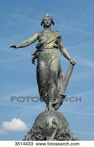 France. Paris 11th district. Place of the Nation. The statue The triumph of the Republic by Jules Dalou ( 1899 ) View Large Photo Image Stock Image - France. Paris 11th district. Place of the Nation. The statue The triumph of the Republic by Jules Dalou ( 1899 ). Fotosearch