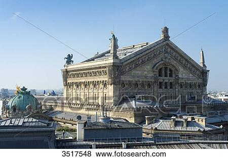 Stock Photo - France. Paris 9th district. Paris Opera (Garnier Opera). Fotosearch