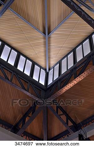 Stock Photo - France, Paris, Pavillon de l'Eau, former covered market in Auteuil. Fotosearch