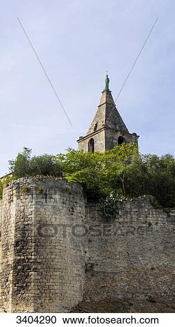 France, South-Eastern France, Arles, bell toxer of the Church of Notre-Dame-la-Major, old defensive wall View Large Photo Image Stock Image - France, South-Eastern France, Arles, bell toxer of the Church of Notre-Dame-la-Major, old defensive wall. Fotosearch