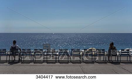 France, South-Eastern France, French Riviera, Nice, Promenade des Anglais View Large Photo Image Stock Photo - France, South-Eastern France, French Riviera, Nice, Promenade des Anglais. Fotosearch