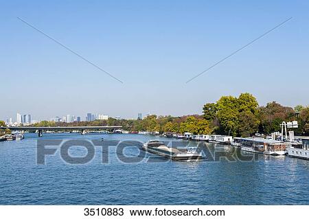France, suburbs of Paris, Saint Cloud, the Seine River View Large Photo Image Stock Image - France, suburbs of Paris, Saint Cloud, the Seine River. Fotosearch