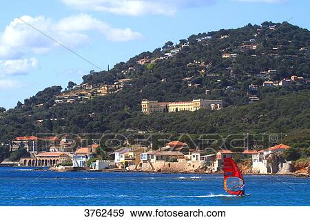 France, Var, Hyeres. Almanarre. View Large Photo Image Stock Photo - France, Var, Hyeres. Almanarre.. Fotosearch