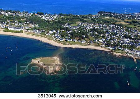 France, Western France, aerial view of Quiberon peninsula. Portivy. View Large Photo Image Stock Photography - France, Western France, aerial view of Quiberon peninsula. Portivy.. Fotosearch