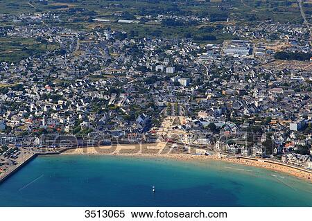 France, Western France, aerial view of Quiberon peninsula. Quiberon. View Large Photo Image Stock Photography - France, Western France, aerial view of Quiberon peninsula. Quiberon.. Fotosearch