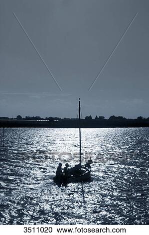 France, Western France, Noirmoutier island, Etier du Moulin, back from a trip on a small sailing ship View Large Photo Image Stock Image - France, Western France, Noirmoutier island, Etier du Moulin, back from a trip on a small sailing ship. Fotosearch