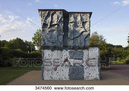 France, Western France, Pornic, Val Saint Martin's pond, climbing wall View Large Photo Image Stock Image - France, Western France, Pornic, Val Saint Martin's pond, climbing wall. Fotosearch