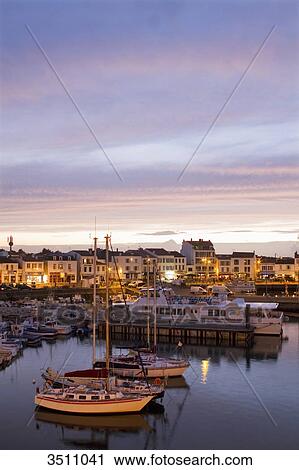 France, Western France, Yeu island, Port-Joinville. View Large Photo Image Stock Image - France, Western France, Yeu island, Port-Joinville.. Fotosearch