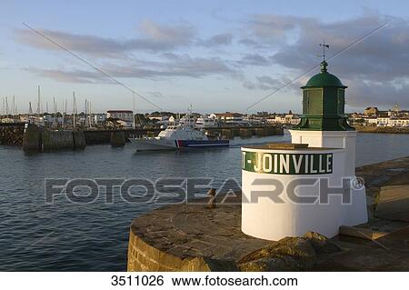 France, Western France, Yeu island, Port-Joinville. View Large Photo Image Stock Photograph - France, Western France, Yeu island, Port-Joinville.. Fotosearch