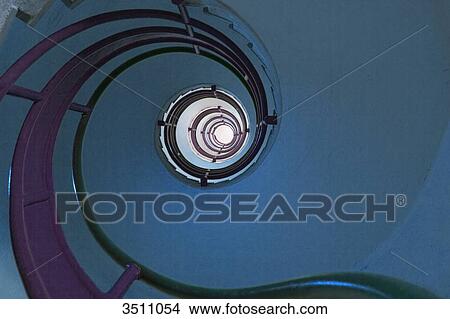 France, Western France, Yeu island, the spiral staircase of the Great Lighthouse. View Large Photo Image Picture - France, Western France, Yeu island, the spiral staircase of the Great Lighthouse.. Fotosearch
