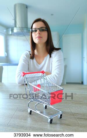 France, woman at home. View Large Photo Image Picture - France, woman at home.. Fotosearch