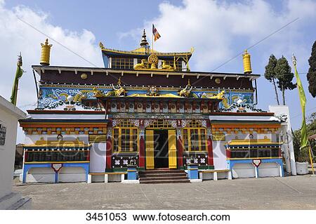 India, Darjeeling, Ghoom Tibetan monastery, dedicated to the Maitreya Buddha belonging to the Gelug community View Large Photo Image Stock Image - India, Darjeeling, Ghoom Tibetan monastery, dedicated to the Maitreya Buddha belonging to the Gelug community. Fotosearch