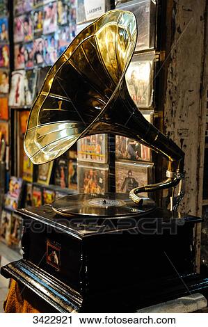 India, Kolkata, antique, gramophone View Large Photo Image Stock Image - India, Kolkata, antique, gramophone. Fotosearch