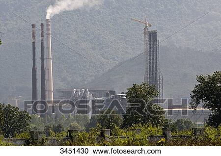 India, Orissa, aluminium processing plant of the Vedanta Resources company View Large Photo Image Stock Image - India, Orissa, aluminium processing plant of the Vedanta Resources company. Fotosearch