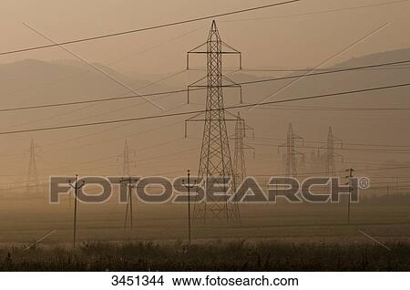 India, Orissa, Koraput district, near Jaypur, high-voltage line View Large Photo Image Picture - India, Orissa, Koraput district, near Jaypur, high-voltage line. Fotosearch