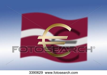 Stock Photo - Latvia's entry into the European Union in January 2004. Fotosearch