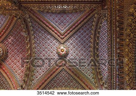 Mexico, Michoacan State, Morelia, Ceiling of the nave of the Sanctuary of Nuestra Senora de Guadalupe, 17th century, Unesco World Heritage View Large Photo Image Stock Image - Mexico, Michoacan State, Morelia, Ceiling of the nave of the Sanctuary of Nuestra Senora de Guadalupe, 17th century, Unesco World Heritage. Fotosearch