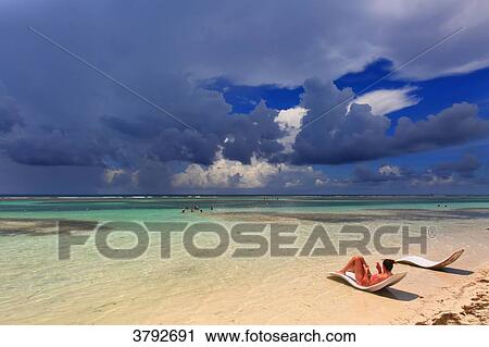 Mexico, Quintana Roo. Costa Maya. Mahahual. Beach. View Large Photo Image Stock Image - Mexico, Quintana Roo. Costa Maya. Mahahual. Beach.. Fotosearch