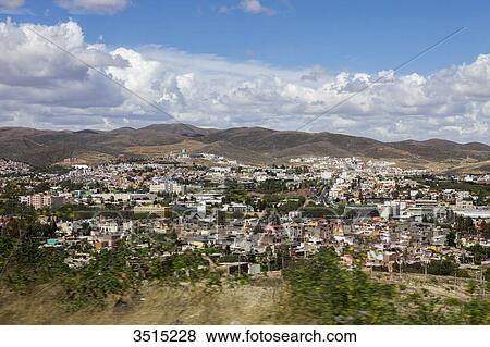 Mexico, Zacatecas state, General view of Zacatecas, Unesco World Heritage site View Large Photo Image Stock Photo - Mexico, Zacatecas state, General view of Zacatecas, Unesco World Heritage site. Fotosearch