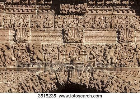 Mexico, Zacatecas state, Zacatecas, a UNESCO World Heritage. Cathedral, churrigueresque pink sandstone facade, 18th century, detail of the facade View Large Photo Image Stock Photography - Mexico, Zacatecas state, Zacatecas, a UNESCO World Heritage. Cathedral, churrigueresque pink sandstone facade, 18th century, detail of the facade. Fotosearch