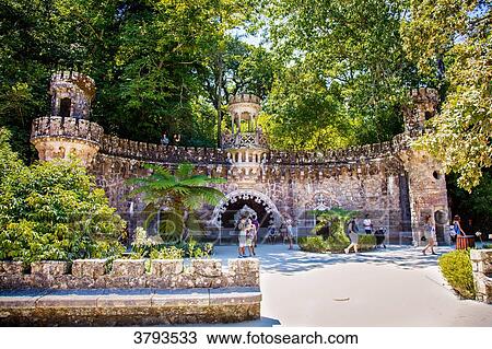 Monument to Italian architect Luigi Manini the Gardens of La Quinta da regaleira, Sintra, Lisbon area, Portugal View Large Photo Image Stock Image - Monument to Italian architect Luigi Manini the Gardens of La Quinta da regaleira, Sintra, Lisbon area, Portugal. Fotosearch