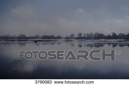 Morning light in Normandie's Seine river banks View Large Photo Image Stock Image - Morning light in Normandie's Seine river banks. Fotosearch