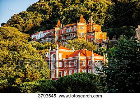 Museum-Palace Palacio Valencas, Sintra, Lisbon area, Portugal View Large Photo Image Stock Photography - Museum-Palace Palacio Valencas, Sintra, Lisbon area, Portugal. Fotosearch