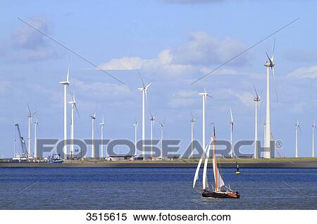 Netherlands, Groningen province, Eemshaven or Ems Harbour is a seaport. Ems estuary. View Large Photo Image Stock Photography - Netherlands, Groningen province, Eemshaven or Ems Harbour is a seaport. Ems estuary.. Fotosearch