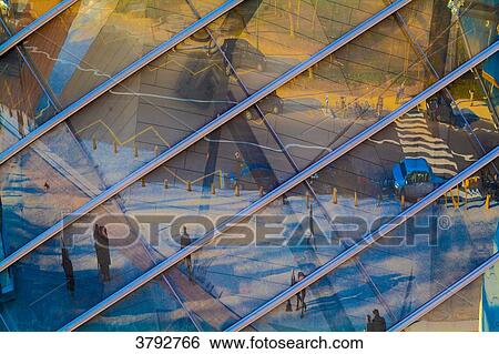 Stock Photograph - Paris France, fondation louis vuitton. Fotosearch