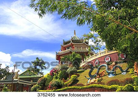 Stock Photography - Philipinas, Cebu City. Cebu Island. Taoist Temple Cebu. Fotosearch