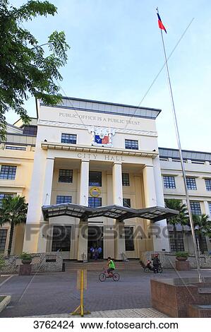 Philipins, Cebu City. Cebu Island. The City hall. View Large Photo Image Picture - Philipins, Cebu City. Cebu Island. The City hall.. Fotosearch