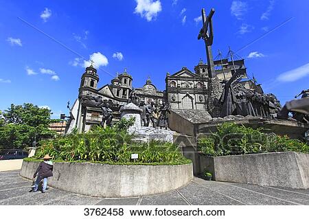 Philipins, Cebu City. Cebu Island. The Heritage of Cebu Monument View Large Photo Image Stock Photo - Philipins, Cebu City. Cebu Island. The Heritage of Cebu Monument. Fotosearch