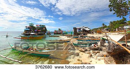 Stock Image - Philippinas, Cebu Island. Gibitngil funtastic island in medellin cebu. Fotosearch