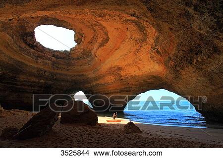 Portugal, Algarve. Benagil. View Large Photo Image Picture - Portugal, Algarve. Benagil.. Fotosearch
