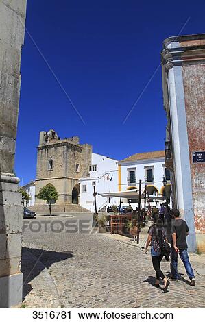 Portugal, Algarve. Faro. Igreja da Se cathedral. Miradouro de Santon Antonio. View Large Photo Image Stock Image - Portugal, Algarve. Faro. Igreja da Se cathedral. Miradouro de Santon Antonio.. Fotosearch