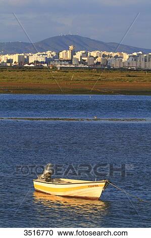 Portugal, Algarve. Faro. Ria Formosa View Large Photo Image Stock Image - Portugal, Algarve. Faro. Ria Formosa. Fotosearch