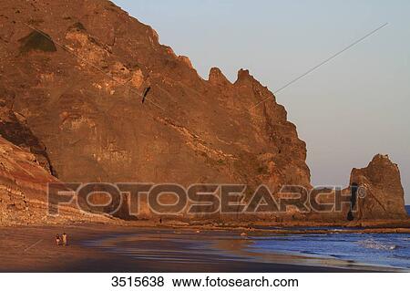 Portugal Algarve, Luz. The beach. View Large Photo Image Stock Photo - Portugal Algarve, Luz. The beach.. Fotosearch