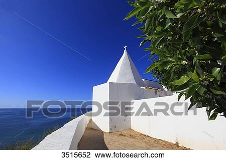 Portugal, Algarve. Senhora da Rocha. Vilalara. Ermida da Nossa Senhora da Rocha. View Large Photo Image Stock Image - Portugal, Algarve. Senhora da Rocha. Vilalara. Ermida da Nossa Senhora da Rocha.. Fotosearch
