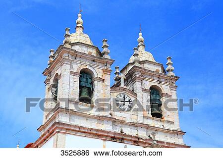 Portugal, Nazare. Nossa Senhora da Nazare. View Large Photo Image Stock Photograph - Portugal, Nazare. Nossa Senhora da Nazare.. Fotosearch