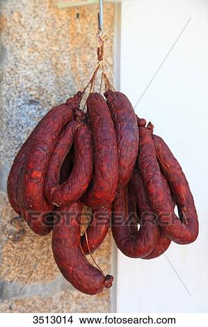 Portugal, Viano do Castelo district, Ponte do Lima. The oldest city of Portugal. Chorizo. View Large Photo Image Picture - Portugal, Viano do Castelo district, Ponte do Lima. The oldest city of Portugal. Chorizo.. Fotosearch