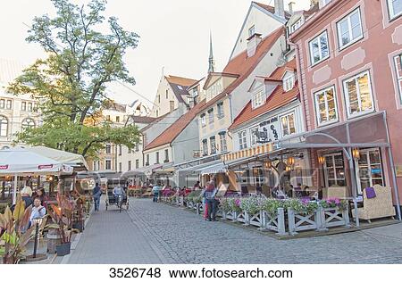 Riga, Latvia View Large Photo Image Stock Photo - Riga, Latvia. Fotosearch