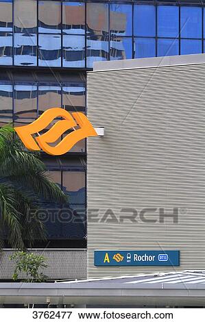 Stock Photo - Singapore, Underground station.. Fotosearch