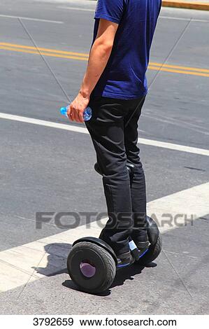 Smart Drifting Scooter View Large Photo Image Stock Photo - Smart Drifting Scooter. Fotosearch