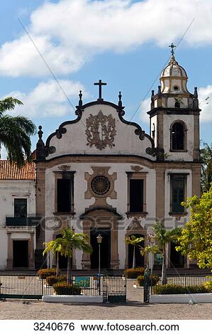 South America, Amazon, Olinda, Baroque church Sao Josedos pescadores, state of Pernambuco View Large Photo Image Stock Photograph - South America, Amazon, Olinda, Baroque church Sao Josedos pescadores, state of Pernambuco. Fotosearch