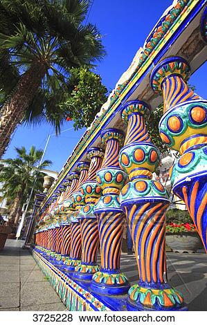 Stock Photo - Spain, Andalousia. Algeciras. Plaza Alta. Fotosearch