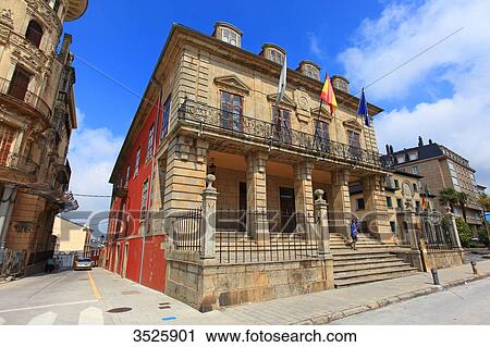 Spain, Galicia. Ribadeo. Historical centre. View Large Photo Image Stock Image - Spain, Galicia. Ribadeo. Historical centre.. Fotosearch