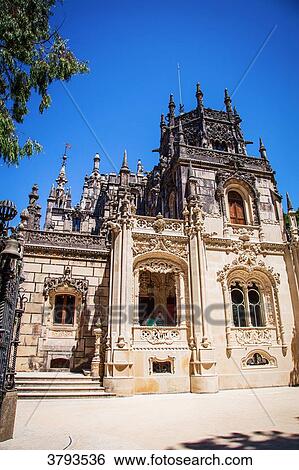 The Quinta da regaleira, Sintra, Lisbon area, Portugal View Large Photo Image Stock Photograph - The Quinta da regaleira, Sintra, Lisbon area, Portugal. Fotosearch